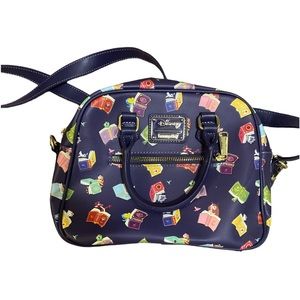 Disney Loungefly Books Crossbody Bag